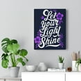 thumbnail image 5 of Inspirational Wall Art Let Your Light Shine Wall Art Motivational Motto Inspiring Prints Artwork Decor Ready to Hang Unframed, 5 of 10