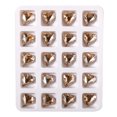 thumbnail image 5 of Kripyery 20Pcs Nail Decorations Exquisite Shape Sparkling Stunning Visual Effect Vibrant Color Wide Application Non-Fading 3D Love Heart Nail Art Decors Manicure Jewelry for Nail Salon, 5 of 8