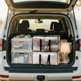 thumbnail image 3 of TIJITY 8 Pack Moving Bags Heavy Duty Extra Large, Waterproof Storage Totes, Alternative for Moving Boxes & Moving Supplies, Clear Moving Totes with Zipper, Reinforced Handles & Tag Pocket, 3 of 8