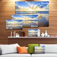 thumbnail image 4 of Art Design - Ciel Bleu et Nuages Miroir dans la Mer, 4 of 4
