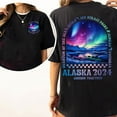 thumbnail image 2 of Chamelean Alaska Cruise 2024 Short Sleeve Tee Unisex Casual T-shirt, Sizes S-3XL, 2 of 5