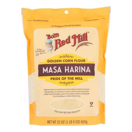 Bob's Red Mill - Masa Golden Corn - Case of 4 - 22 OZ