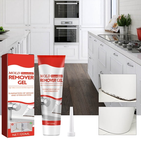 Byujiro Mold Remover Gel - For Sinks, Walls, Tile Grout & Seals, Eliminates Stubborn Mold Stains120g