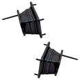 thumbnail image 2 of New Premium Rear Left and Rear Right Bumper Bracket Compatible With Nissan Rogue Sport S 4 Cyl 2.0L Rogue Sport SV 4 Cyl 2.0L 2017-2022 By H52116MAMH H52106MAMH NI1167124 NI1166124, 2 of 6