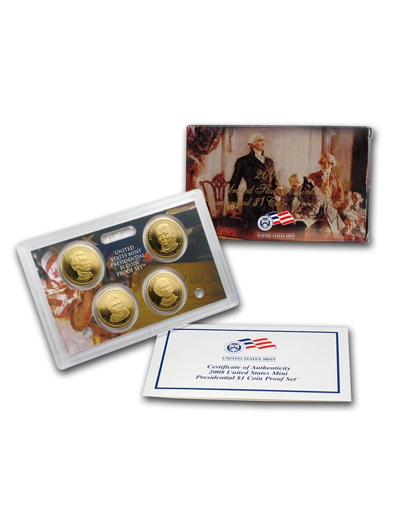 Collectible 2008-S Presidential Dollar Proof Set