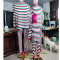 thumbnail image 4 of Odeerbi Christmas Pajamas For Family Boys Girls Child Printed Blouse Tops+Pants Xmas Matching Set Red, 4 of 5