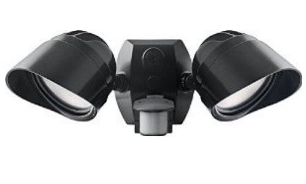 RAB Lighting LED Smart Bullet Flood 2x12W Adjustable Dual Heads Bronze Neutral Lighting Fixture with Motion Sensor - image 2 of 2