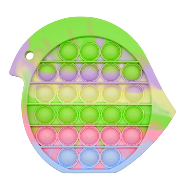 Bird Push Bubble Squeeze Toy Autismo necesita apretar Stress Reliever (Arco iris) Tmvgtek Nuevos Originales