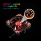 thumbnail image 5 of PC Case Fan 12CM Silent LED Cooler Fan Strong Wind 15 LED Blue Light, 5 of 5