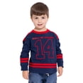 thumbnail image 4 of Wonder Nation Toddler Boys' Graphic Hockey Jersey with Long Sleeves, Sizes 12M-5T, 4 of 6