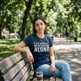 thumbnail image 4 of Womens Its A Beautiful Day to Leave Me Alone T shirt Funny Sarcastic Humor Tee Womens Graphic Tees, 4 of 9