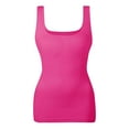 thumbnail image 3 of JGGSPWM Women Shapewear Tank Tops Tummy Control Compression Tops Seamless Body Shaper Camisole Square Neck Sleeveless Corset Pink S, 3 of 3