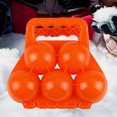 thumbnail image 1 of Clip De Bola De Nieve Clip para hacer bolas de nieve para niños, molde de nieve de plástico para invierno, juguetes deportivos divertidos para exteriores, 1 of 4