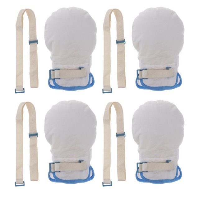 Guantes de Sujeción Macarena 4x Transpirable Palma Suave Acolchada 27 x 16 cm