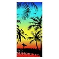 thumbnail image 1 of Beach Towel Water Absorb Swim Towel Polyester Portable Bath Sheet Absorb Bath Sheet for Children Adults, Tree, 1 of 7