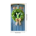 thumbnail image 3 of 2 Pcs Easter Door Curtain, Polyester Easter Egg Rabbit Door Cover, Festive Background Decor for Party and Home, 35.43x70.87 Inches, 3 of 6
