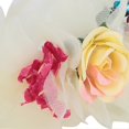 thumbnail image 2 of Pet Lace Bib with Bells Little Pig Fairy Style Costume Bib Pet Decoration AccessoriesS Snow Yarn Beige, 2 of 2