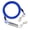 Blue, variant on Heavy Duty Dog Tie Out Runner with Swivel and Spring for Secure Outdoor Yard Camping and Exercise