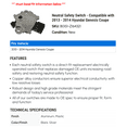 thumbnail image 2 of Neutral Safety Switch - Compatible with 2013 - 2014 Hyundai Genesis Coupe, 2 of 2