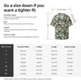 thumbnail image 3 of Daiia Animal Heads Men's Linen Shirts Short Sleeve Casual Shirts Button Down Shirt for Men Beach Summer Wedding Shirt-Small, 3 of 6