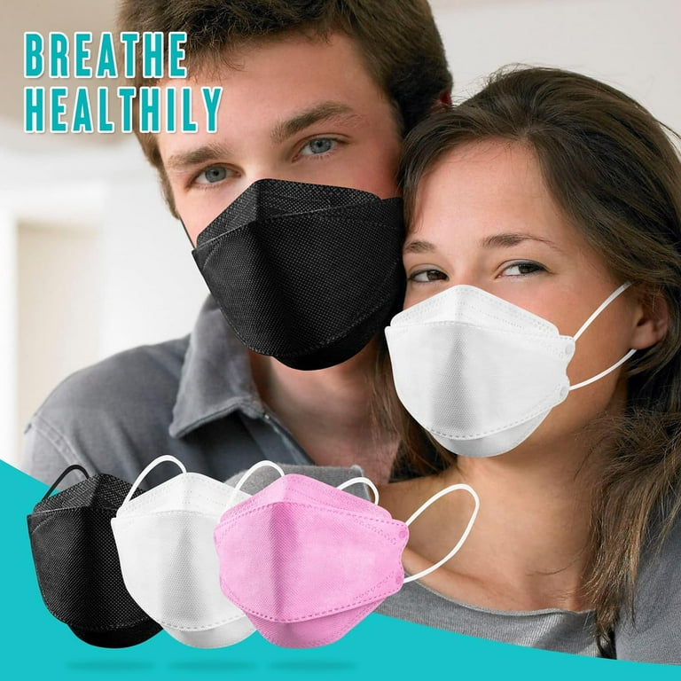 10PCS Disposable Face Masks Blue, KF94 Face Mask Korea Made