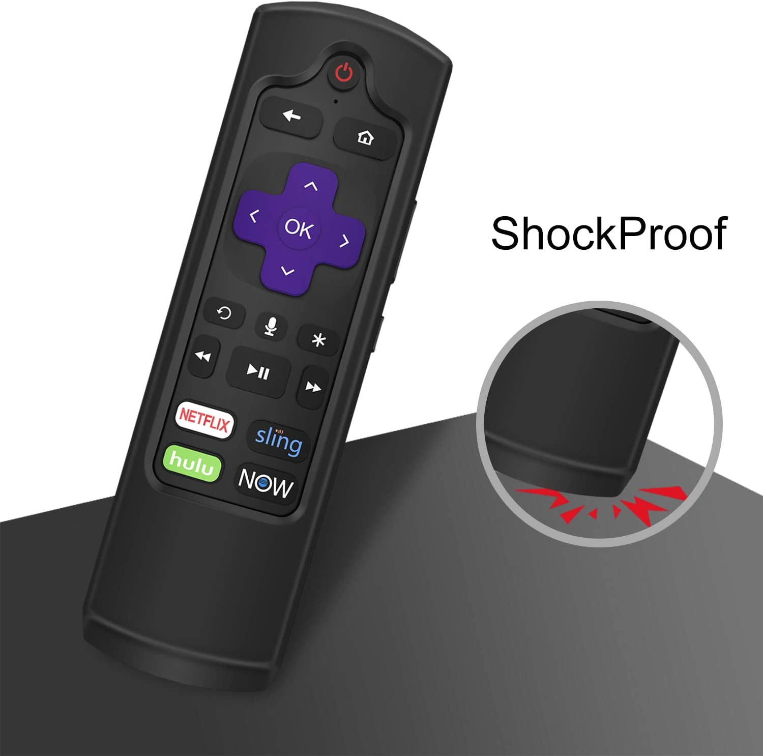 Replacement Remote Control Amaz247 Roku Remote 2-Pack - Replacement ...