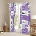 thumbnail image 3 of Manfei Happy Adventure Blackout Curtains Set of 2 (52x84 Each),Jungle Deer Bear Window Curtains,Rustic Western Farmhouse Curtains and Drapes For Boys,Ultra Soft Home Decor, 3 of 6