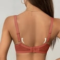 thumbnail image 4 of UQJfacai Bras for Women V No Underwire Comfortable Seamless Bras Wireless Supportive Lift Everyday Push Up Bra S-2XL, 4 of 8