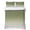 Sage Green, variant on Twin Quilt Set 68''x86'', Sage Green Ombre Lightweight Summer Bedspread Coverlet Set with 2 Pillow Shams, Farmhouse Sage Green Ombre Breathable All Season Quilt Bedding for Dorm/Bedroom