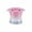 Pink, variant on Push Down Ice Cube Tray with Bin, Ruroz Easy Release Ice Mold, NO TOUCH Ice Cube Trays for Freezer with Lid, 20-Hole Silicone Ice Cube Molds & Trays for Whiskey, Cocktail, Coffee