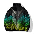 thumbnail image 5 of Ropa de algodón de moda para hombre Chaquetas con estampado de pájaros personalizadas para hombre Abrigos de hombre modernos y cómodos Abrigos de invierno para hombre Parkas, 5 of 5