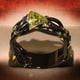 thumbnail image 1 of Fiudx Ofertas relampago Anillo con incrustaciones de joyería de dos colores con personalidad de moda, regalo de joyería, 1 of 2