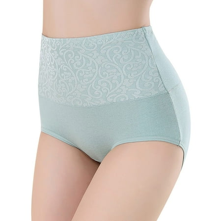 

wendunide underwear women Sexy Panties Women Spring High Waist Shapewear Short Pants Women Slimming Women Underwear Shapers Mint Green XXL