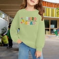 thumbnail image 2 of Mercatoo Kids Boys Girls Back to 𝐒chool Sweatshirt First Day of School Hoodies Teens Funny Letter Teen Cute Sweaters for Girls, 2 of 6