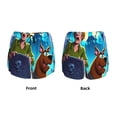 thumbnail image 5 of Lsque Scooby-Doo Printed Women's Running Shorts with Liner Pockets,Elastic Quick Dry Workout Athletic Gym Yoga Shorts,Womens High Waist Shorts-X-Large, 5 of 9