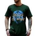 thumbnail image 5 of Jesus Is King T-Shirt – Christian Lion Graphic Tee, Unisex Faith Apparel, Bold Bible Verse Streetwear Top, 5 of 7