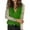 A-Green, variant on Women Casual T-Shirt Long Sleeve Sparkling Sequin Yoke Design Loose Tunic Wear Elegant Basic Tops