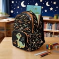 thumbnail image 3 of Xoenoiee Dinosaur Skull Music Note Print Toddler Backpack for School Boys Kids, Portable Bookbag Elementary Children Schoolbag Bookbags Casual Travel Back Pack with Zipper Pocket, 3 of 7