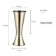 thumbnail image 2 of Bearachild Coctelera doble de acero inoxidable, vaso medidor Jigger, copas de vino, herramienta de medición precisa, suministros para fiestas y Cocina y Comedor Oro, 2 of 6
