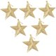 thumbnail image 1 of Paquete de 6 adornos para árbol de Navidad: adornos colgantes de estrellas dorados, 1 of 4