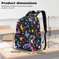 thumbnail image 7 of Yspwyqan Kids Backpack And Lunch Box Set 4 Piece Large Capacity Backpack Set for Girls Ages 8-15, Colorful Floral Butterfly Bookbag for Elementary Middle School Back to School, 7 of 7