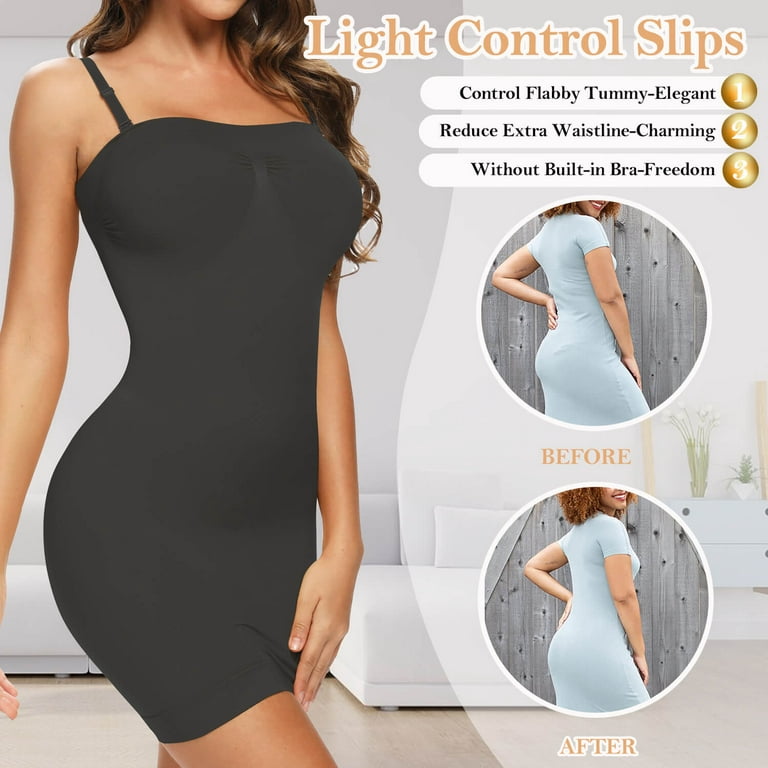 Shapewear Slip Dress for Women Tummy Control Full Slips Under Dresses  Trainer