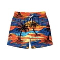 thumbnail image 3 of Asxite Toddler Boys Pants Print Drawstring Elastic Waist Pocket Swim Casual Loose Breathable Sweatpants 2-12Y, 3 of 7