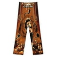 thumbnail image 3 of Bendy And The Ink Machine Womens Comfy Pajama PJ Pants Lounge Pants Sleepwear Drawstring PJ Bottoms Pants, 3 of 7