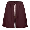 thumbnail image 3 of YANGXINX Men's Casual Shorts Summer Lightweight Drawstring Elastic Waist Joggers with Pockets Breathable Outdoor Athletic Relaxed Fit Clothes, 3 of 9
