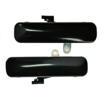 TRQ Door Handles Outside Exterior Front LH & RH Set for Ford E150 E250 E350 Van DHA37047