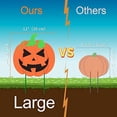 thumbnail image 2 of Pawliss Halloween Decorations Outdoor, Extra Large 8ct Pumpkins Skeleton and Ghost Corrugate Yard Signs with Stake, Family Friendly Trick or Treat Party Plastic Decor, 2 of 2