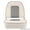 WHITE, variant on Boat Seat, Swivel Folding Fishing Chair With Heavy-Duty Aluminum Alloy Frame & Marine Grade Vinyl,for Pontoon, Yacht, Outdoor, 250 Lbs Capacity (Pedestal Base Not Included)