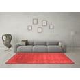 thumbnail image 3 of Ahgly Company Indoor Rectangle Abstract Red Contemporary Area Rugs, 7' x 9', 3 of 4