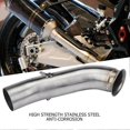 thumbnail image 2 of Motorcycle Full Exhaust System Vent Middle Pipe Link Connect for 250 390 RC390 2017?2018, 2 of 4